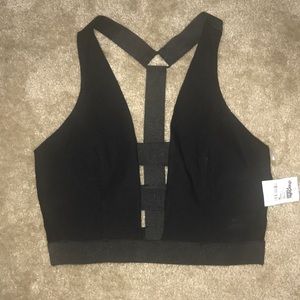 Charlotte Russe strappy bandage top